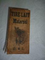 TIRE-LAIT Maternel D. et L. en verre vintage lait maternel, Enfants & Bébés, Aliments pour bébé & Accessoires, Utilisé, Enlèvement ou Envoi