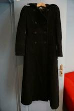 lange zwarte mantel Cassis maat 36/38, Kleding | Dames, Ophalen, Gedragen, Maat 36 (S), Zwart