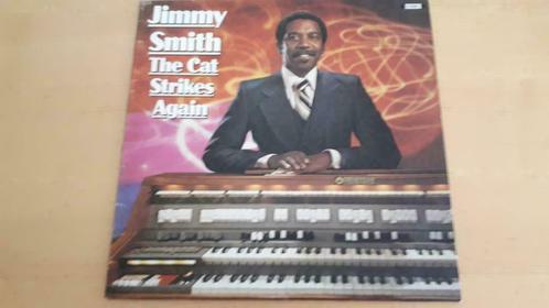 JImmy Smith LP 1980 The Cat Strikes Again Near Mint (Funk), Cd's en Dvd's, Vinyl | Jazz en Blues, Jazz, 1960 tot 1980, Ophalen of Verzenden