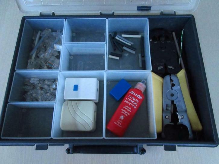 Materiaaldoos voor telefonie en netwerkkabels, Elektronische apparatuur, Overige elektronische apparatuur, Nieuw, Ophalen of Verzenden