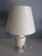 Lamp+kap hoogte 47cm, Landelijk, Enlèvement, Utilisé, Moins de 50 cm