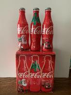 Lege glazen fles Santa Claus Coca-Cola Coca Cola, Gebruikt, Ophalen of Verzenden