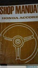 Honda Accord shop manual, Ophalen