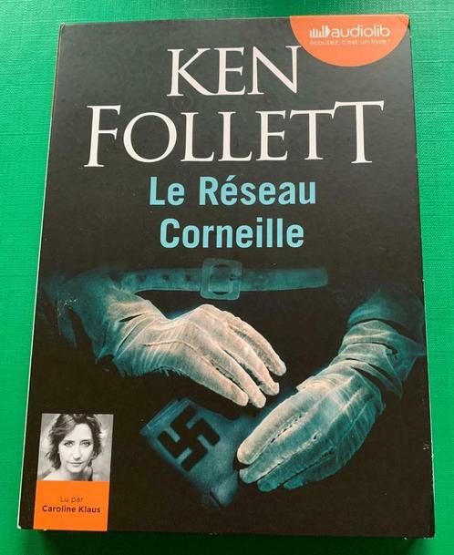 Le réseau Corneille  -  Ken Follett    (livre audio), Livres, Livres audio & Audiolivres, CD, Adulte, Enlèvement ou Envoi
