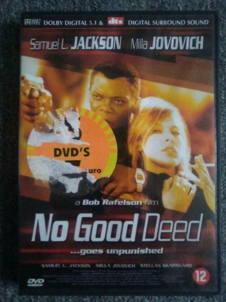 No Good Deed (Samuel Jackson & Milla Jovovich), Cd's en Dvd's, Dvd's | Actie, Gebruikt, Actie, Vanaf 12 jaar, Ophalen of Verzenden