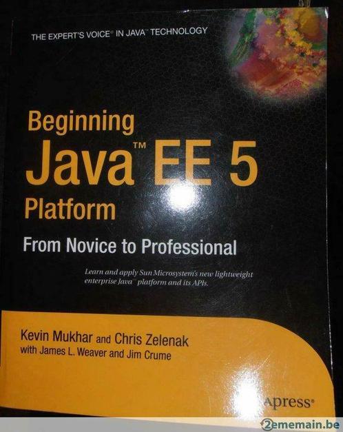 Livre: Beginning Java EE 5 Platform, 2006, Boeken, Studieboeken en Cursussen, Gelezen, Ophalen of Verzenden