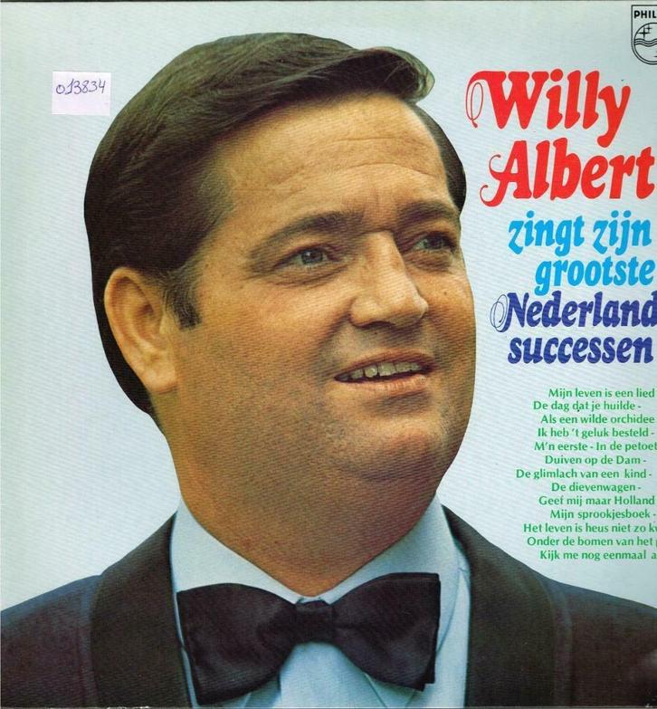lp     /     Willy Alberti – Zingt Zijn Grootste Nederlandse, Cd's en Dvd's, Vinyl | Overige Vinyl, Overige formaten, Ophalen of Verzenden