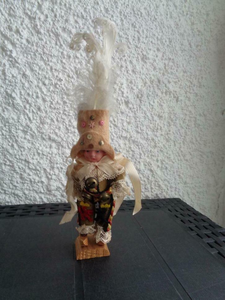 Ancienne poupée vintage. Gille Binche, Verzamelen, Poppen, Gebruikt, Pop, Ophalen of Verzenden