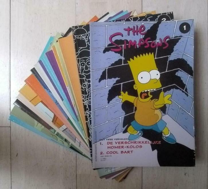 diverse strips 7 (Simpsons, Tits, Orphanimo, Bernard Prince), Boeken, Stripverhalen, Ophalen of Verzenden
