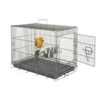 Cage transport pour perroquet cage perroquet cage voyage TOP, Autres types, Envoi, Métal, Neuf