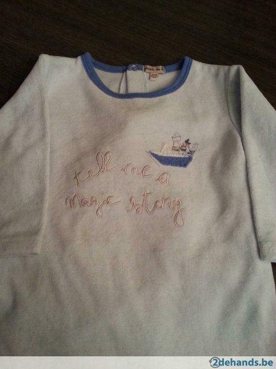 Pyama maat 74., Enfants & Bébés, Vêtements de bébé | Taille 74, Utilisé, Garçon, Vêtements de nuit ou Sous-vêtements, Enlèvement ou Envoi