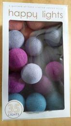 Happy lights 35 boules avec câble d'éclairage neuf dans la b, Maison & Meubles, Lampes | Suspensions, Enlèvement ou Envoi, Neuf