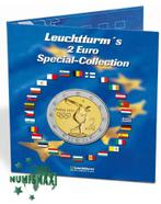 Leuchtturm Presso album voor 2 euromunten, Postzegels en Munten, Ophalen of Verzenden
