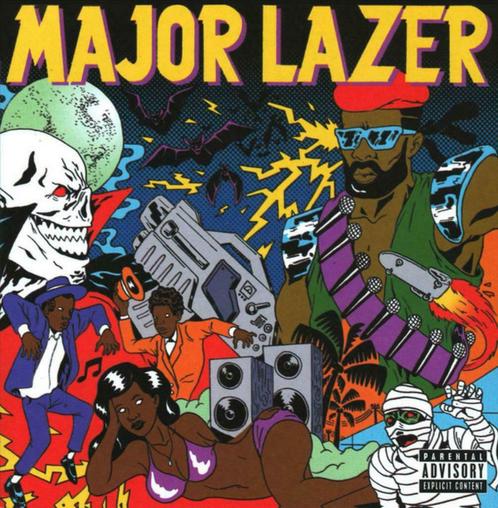 cd ' Major Lazer ' - Guns don't kill people...lazers do(gr.v, CD & DVD, CD | Dance & House, Dance populaire, Enlèvement ou Envoi