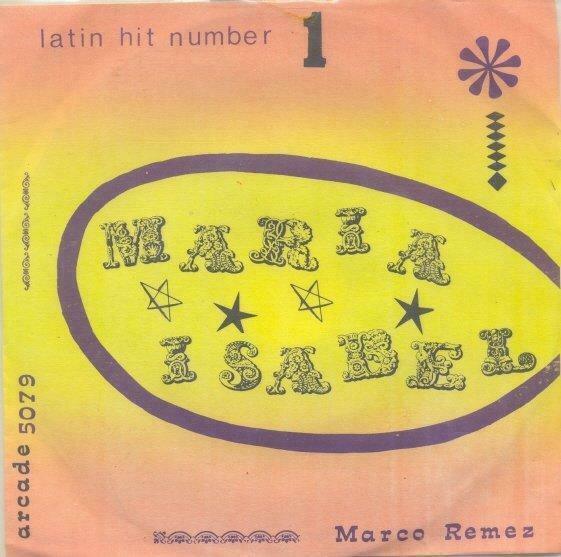 Marco Remez – Maria Isabel / Bim Bam Bombero – Single, Cd's en Dvd's, Vinyl | Overige Vinyl, Gebruikt, Ophalen of Verzenden