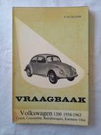 Vraagbaak Volkswagen Vw Kever Karmann ghia transporter, Auto diversen, Handleidingen en Instructieboekjes, Ophalen of Verzenden