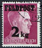 Reich allemand Feldpost Michel 3 oblitéré VC 350 €, Empire allemand, Affranchi, Envoi
