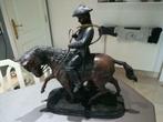 bronzen beeld, Ophalen, Brons