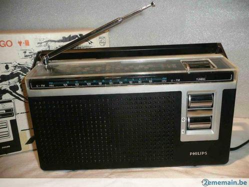 radio Philips 90RL450 - mono, Audio, Tv en Foto, Tuners, Ophalen of Verzenden