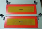 markeringsborden ECE 70 56,5 x 19,5 cm alu rood/oranje, Zo goed als nieuw
