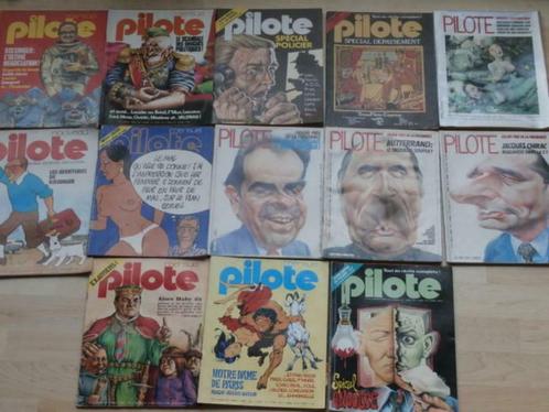 PILOTE magazine hebdomadaire/mensuel 13 expl., Collections, Revues, Journaux & Coupures, Journal ou Magazine, 1980 à nos jours