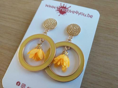 Collectie "Summer Vibes" 2022 - Hello sunshine, Bijoux, Sacs & Beauté, Boucles d'oreilles, Neuf, Puces ou Clous, Or, Jaune, Enlèvement ou Envoi