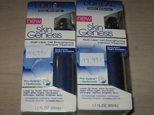 Skin Genesis Hydraterende Nachtcrème (50ml) l'oréal, Handtassen en Accessoires, Uiterlijk | Gezichtsverzorging, Nieuw, Verzorging