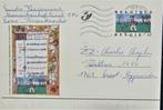GELE BRIEFKAART- JUNI, Verzamelen, Ophalen of Verzenden, Gelopen, Ambachten of Beroep