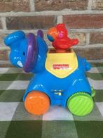 FISHER-PRICE RIJDENDE OLIFANT MET GELUID, Kinderen en Baby's, Speelgoed | Fisher-Price, Met geluid, Ophalen of Verzenden, Zo goed als nieuw