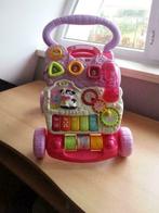 VTech loophulpje Baby Walker roze, Kinderen en Baby's, Met geluid, Puzzelen, Ophalen of Verzenden, Zo goed als nieuw