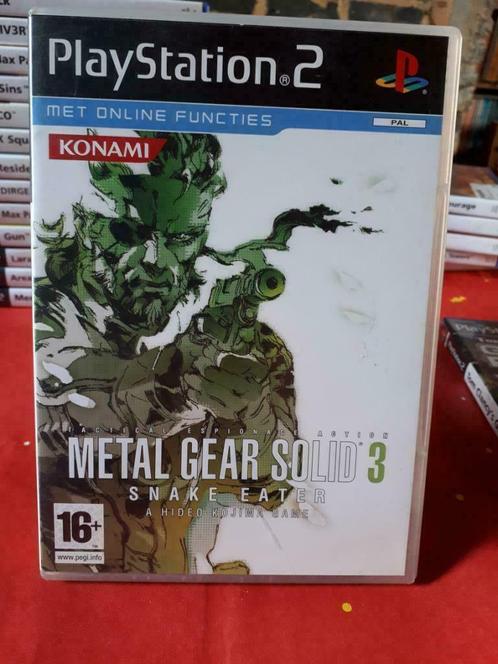 Metal Gear Solid 3, Consoles de jeu & Jeux vidéo, Jeux | Sony PlayStation 2, Utilisé, Enlèvement