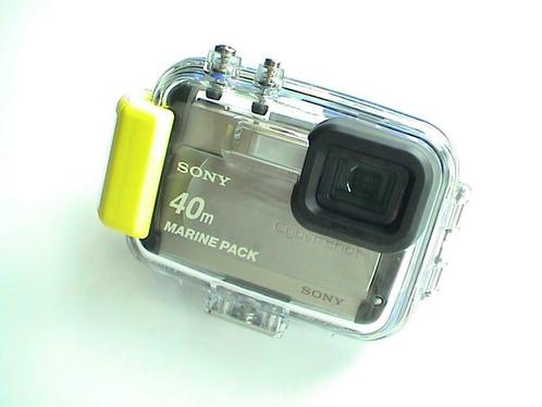 sony underwater housing & camera, Audio, Tv en Foto, Fotocamera's Digitaal, Gebruikt, Compact, Sony, Minder dan 4 keer, Ophalen of Verzenden