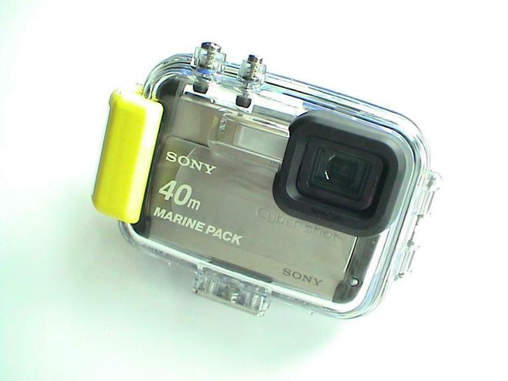 sony underwater housing & camera, Audio, Tv en Foto, Fotocamera's Digitaal, Gebruikt, Compact, Sony, Minder dan 4 keer, Ophalen of Verzenden
