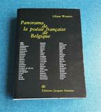 Panorama van Franse poëzie in België, Ophalen of Verzenden, Zo goed als nieuw, Liliane Wouters