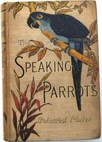 The Speaking Parrots [1884] Karl Russ Zeldzame bandtekening, Antiquités & Art, Enlèvement ou Envoi
