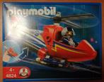 Playmobil 4824 - Brandweerhelicopter - Compleet, Kinderen en Baby's, Speelgoed | Playmobil, Ophalen of Verzenden, Gebruikt, Complete set