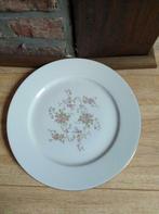 Zeer mooie Limoges porseleinen schaal met gouden rand, Antiek en Kunst, Antiek | Servies los, Ophalen of Verzenden