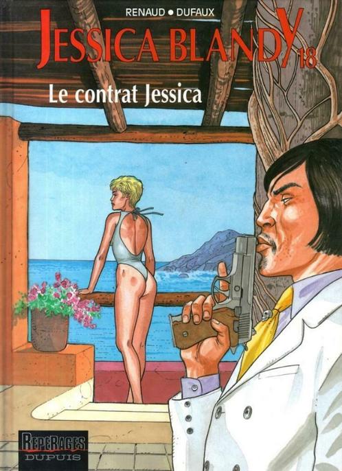 Jessica Blandy ,Le contrat Jessica ,Première édition, Boeken, Stripverhalen, Gelezen, Eén stripboek, Ophalen of Verzenden