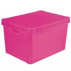 Curver opbergbox stapelbox met deksel oranje, roze of groen, Nieuw, Ophalen of Verzenden