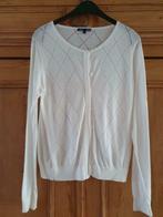 Offwhite mooie cardigan lange mouw maat S GSP E5-mode, Kleding | Dames, Ophalen of Verzenden, Nieuw, Maat 36 (S), Wit