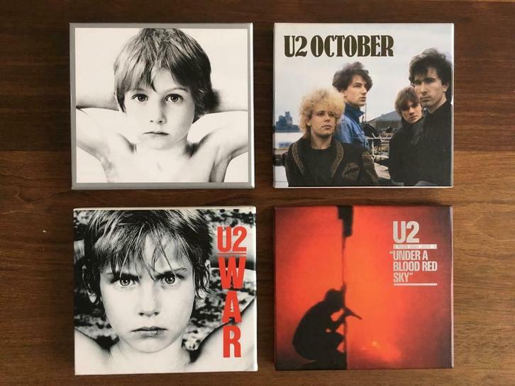 Set U2 1e 4 in Deluxe 2Cd Edities : Boy October War UaBRS, Cd's en Dvd's, Cd's | Pop, 2000 tot heden, Boxset, Ophalen of Verzenden