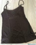 Abercrombie & Fitch top bruin ZGAN - maat S, Gedragen, Ophalen of Verzenden, Bruin, Maat 36 (S)