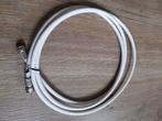 Cable coaxial pour satellite, 2m, avec 2 fiches, TV, Hi-fi & Vidéo, Câbles audio & Câbles de télévision, Enlèvement ou Envoi, Comme neuf