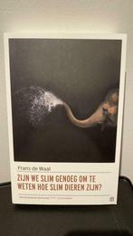 Zijn we slim genoeg om te weten hoe slim dieren zijn?, Ophalen of Verzenden, Zo goed als nieuw, Frans de Waal