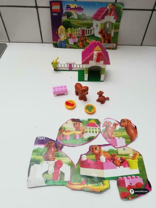 lego 7583 belville Playful Puppy, Kinderen en Baby's, Speelgoed | Duplo en Lego, Gebruikt, Lego, Complete set, Ophalen of Verzenden