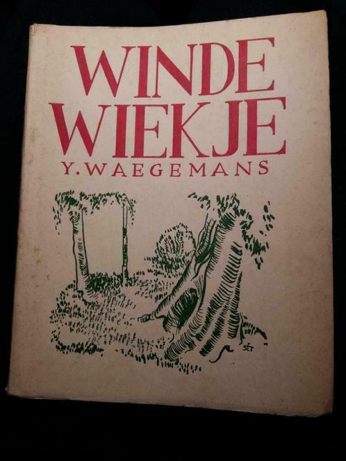 Windewiekje - Flieflodderke, Antiquités & Art, Antiquités | Livres & Manuscrits, Enlèvement ou Envoi