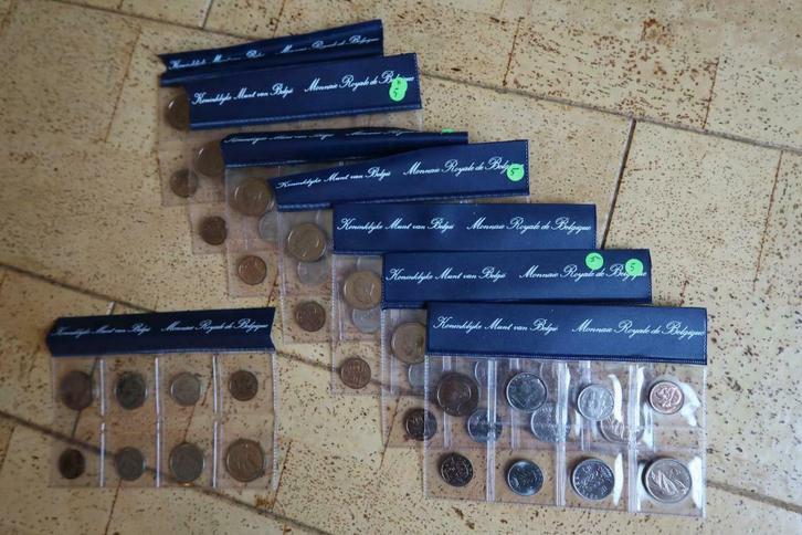 Munten : FDC Set 1980, Postzegels en Munten, Munten | België, Setje, Ophalen of Verzenden