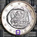 1 euro Griekenland 2002 UNC geslagen in Finland (S), Postzegels en Munten, Ophalen of Verzenden, Finland, 1 euro, Setje