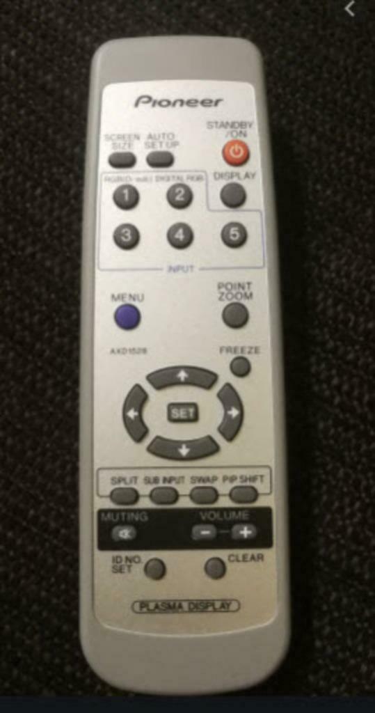 Afstandsbediening Pioneer Plasma Display TV AXD1528, Audio, Tv en Foto, Afstandsbedieningen, Zo goed als nieuw, Origineel, Tv