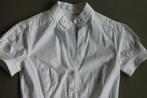 Witte gecentreerde blouse Loops by Robert in 't Veld, Kleding | Dames, Loops Robert in 't Veld, Verzenden, Wit, Maat 36 (S)